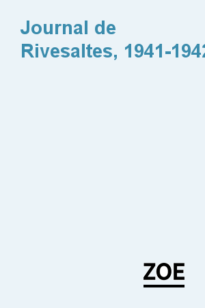 Journal de Rivesaltes, 1941-1942